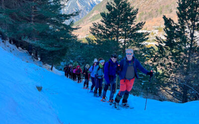 Ruta con Raquetas · Ruta de la lludriga